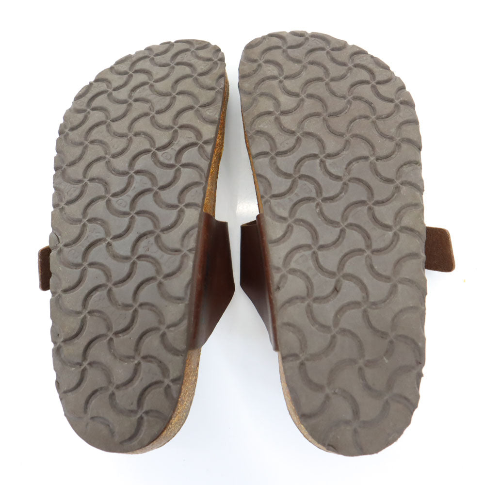 BIRKENSTOCK ビルケンシュトック ドイツ製 ギゼ サンダル 37 ブラウン Gizeh メンズ
