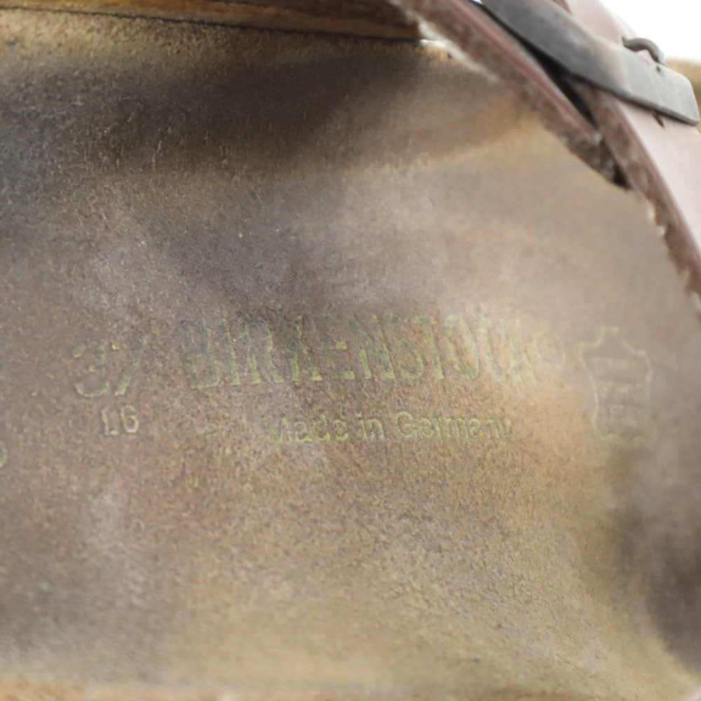 BIRKENSTOCK ビルケンシュトック ドイツ製 ギゼ サンダル 37 ブラウン Gizeh メンズ