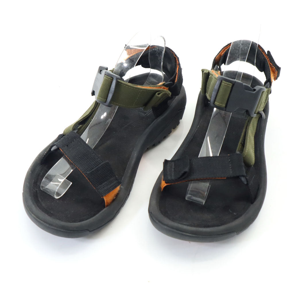 Teva テバ × ポーター コラボ スポーツ サンダル 25 黒×カーキ × PORTER メンズ
