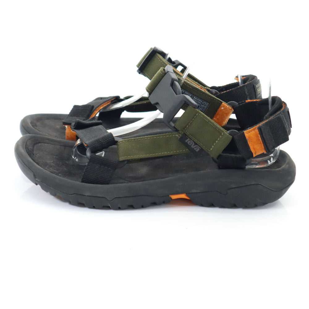 Teva テバ × ポーター コラボ スポーツ サンダル 25 黒×カーキ × PORTER メンズ
