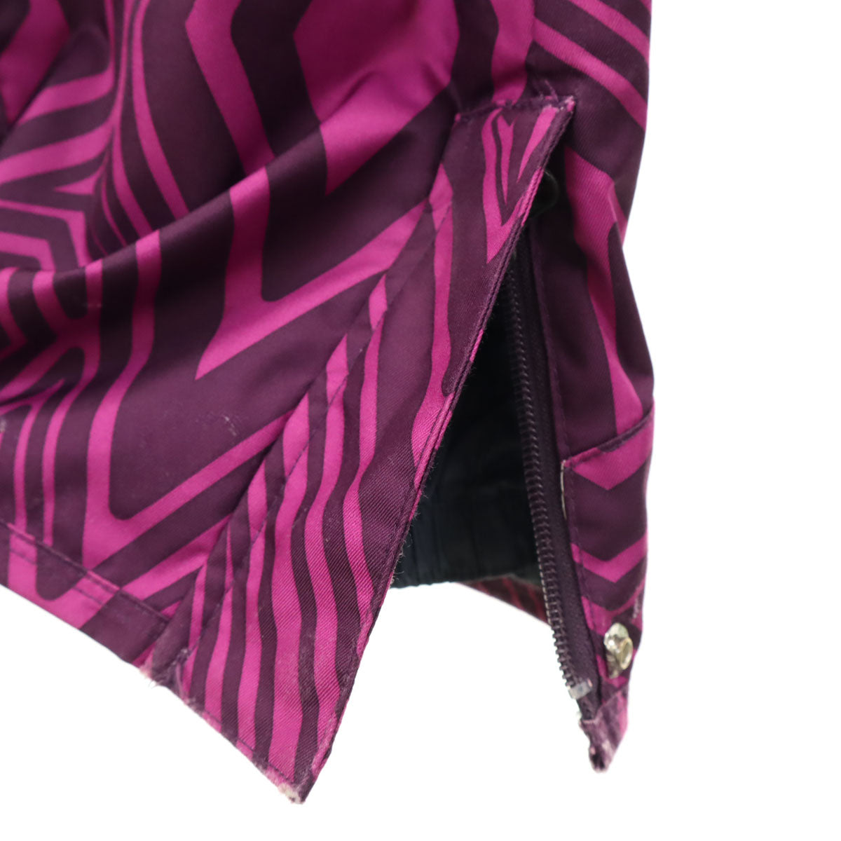 VOLCOM ボルコム NIMBUS 総柄 スノーボード パンツ L パープル系 スキー メンズ