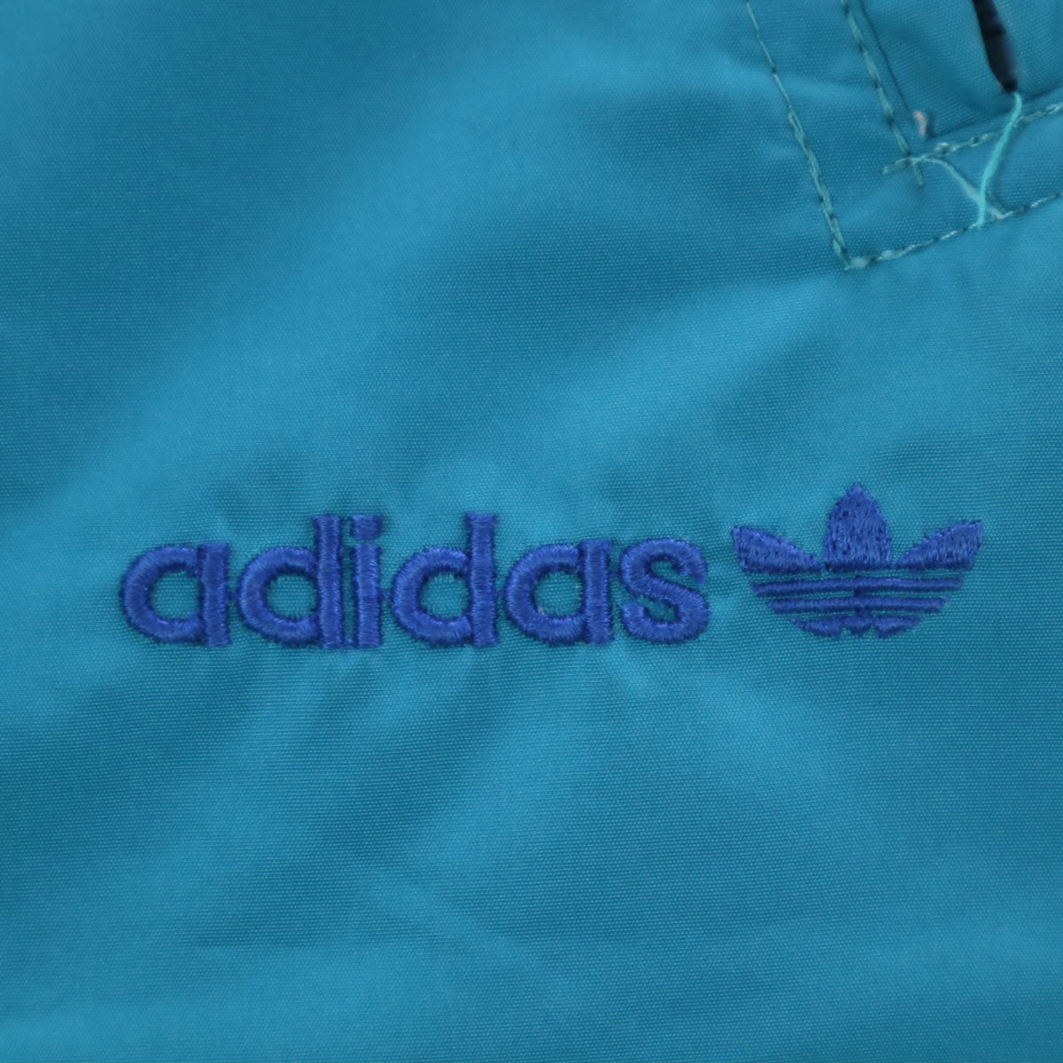 adidas アディダス 80s デサント製 ヴィンテージ トラックパンツ M ターコイズ デサント レディース