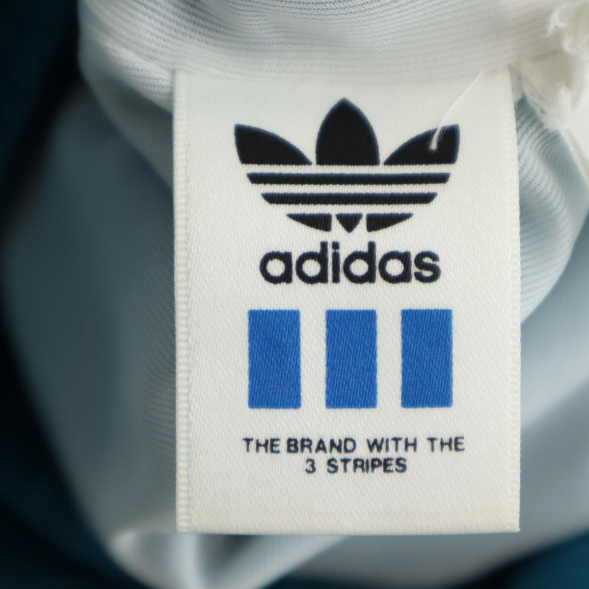 adidas アディダス 80s デサント製 ヴィンテージ トラックパンツ M ターコイズ デサント レディース