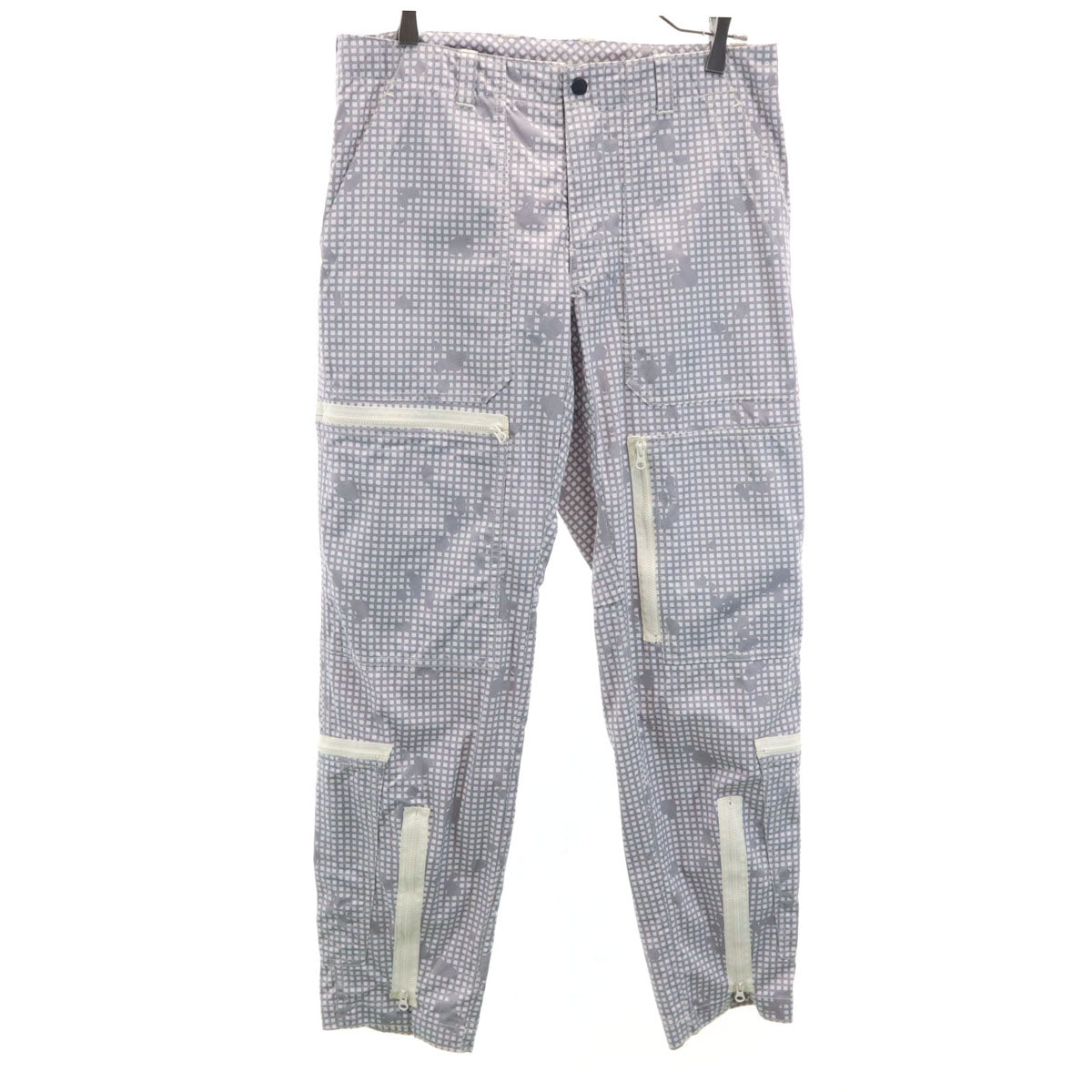 MOUNTAIN RESEARCH マウンテンリサーチ チェック柄 パンツ M グレー アウトドア メンズ