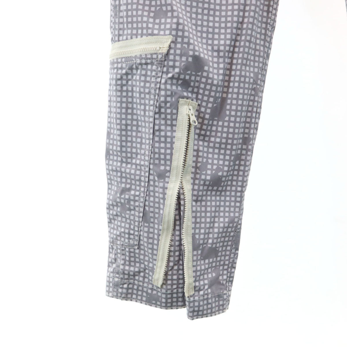 MOUNTAIN RESEARCH マウンテンリサーチ チェック柄 パンツ M グレー アウトドア メンズ