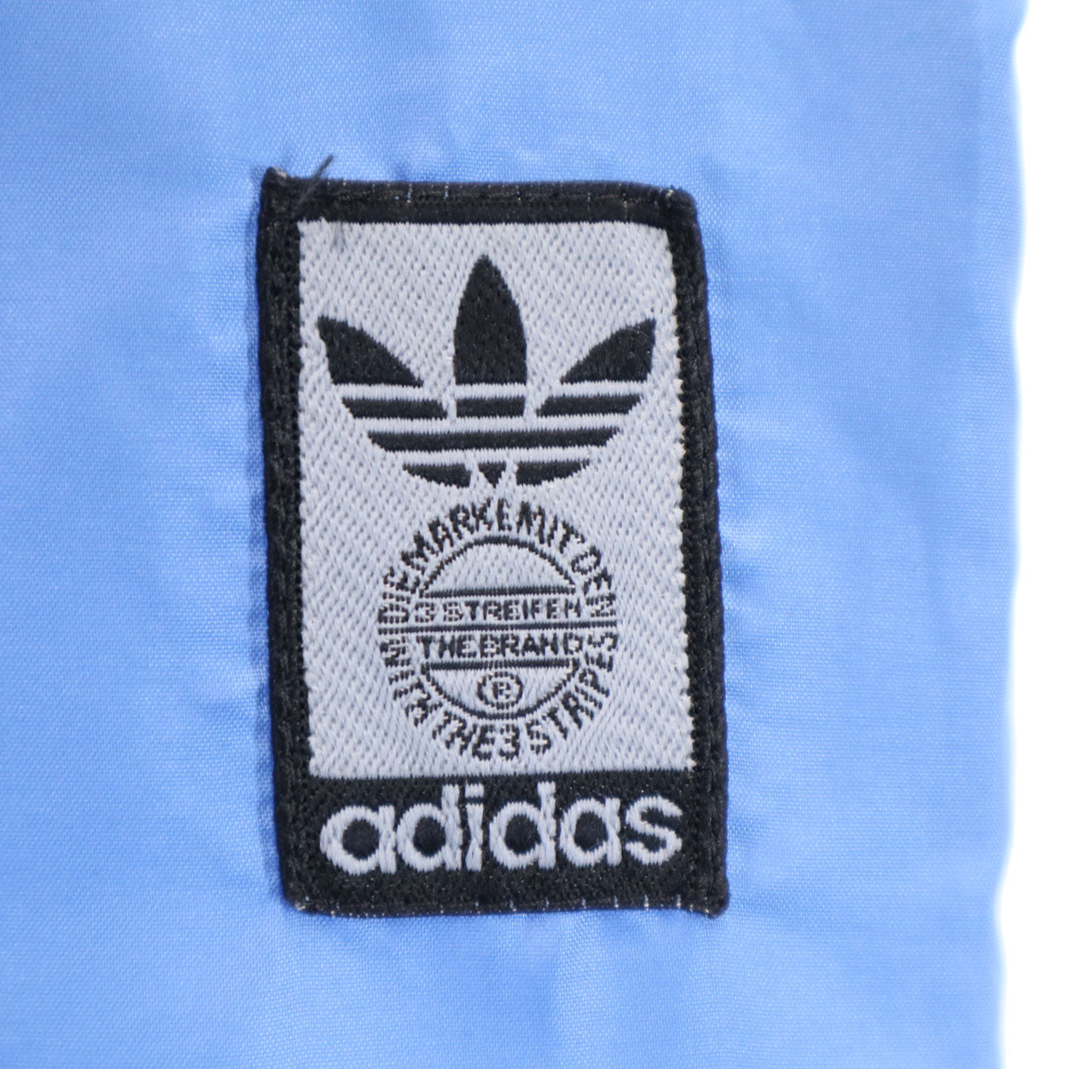 adidas アディダス 70s ヴィンテージ ウインドパンツ L ブルー デサント メンズ