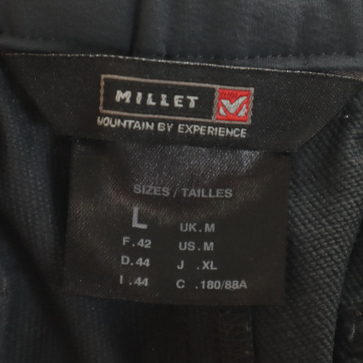 MILLET ミレー ストレッチパンツ XL チャコールグレー アウトドア メンズ