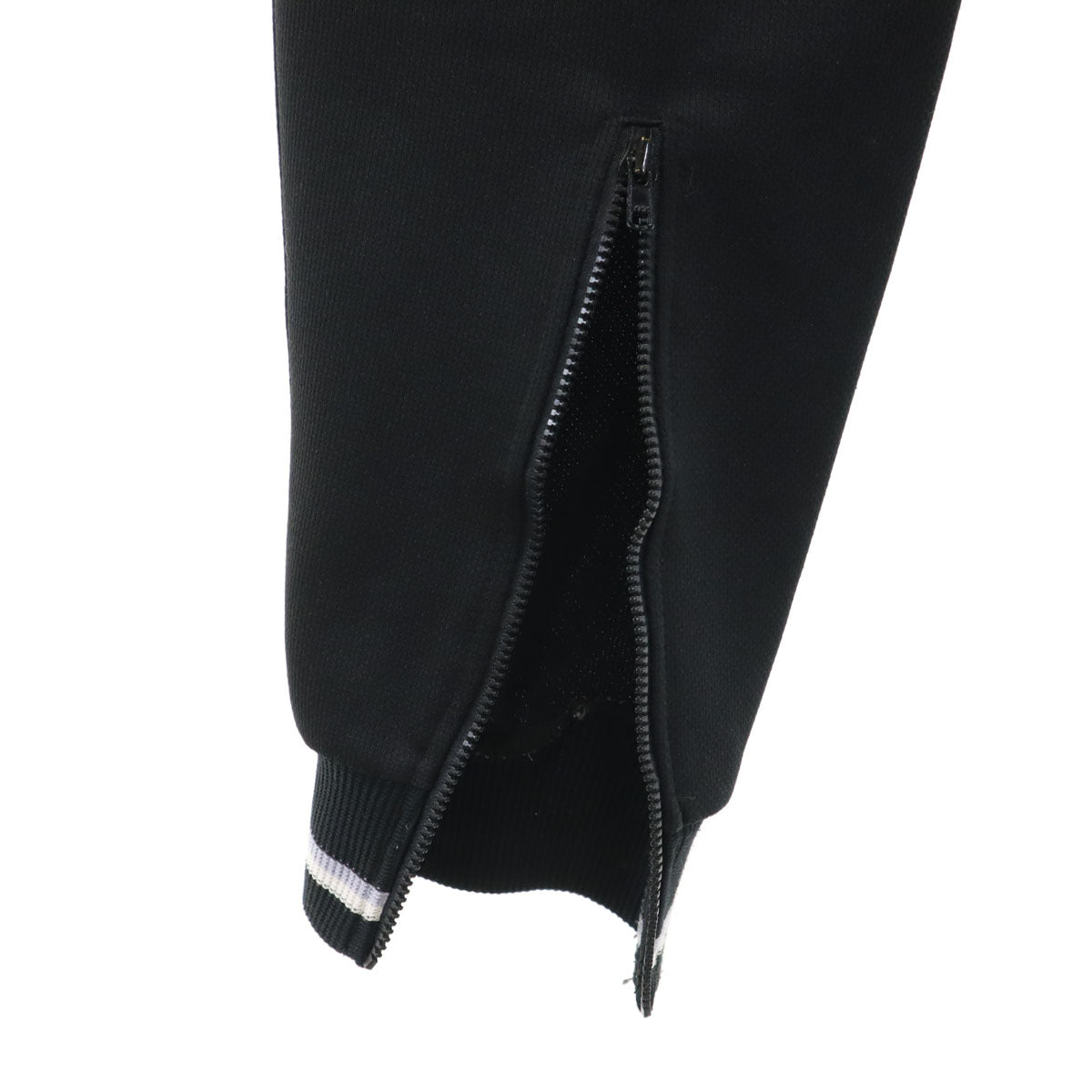 adidas アディダス 80s デサント製 ヴィンテージ トレーニング ロングジャージパンツ M 黒 メンズ