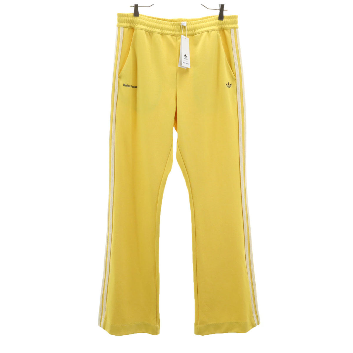 未使用 adidas Originals アディダスオリジナルス WALES BONNER ウェールズボナー コラボ トレフォイルロゴ トラックパンツ O イエロー メンズ