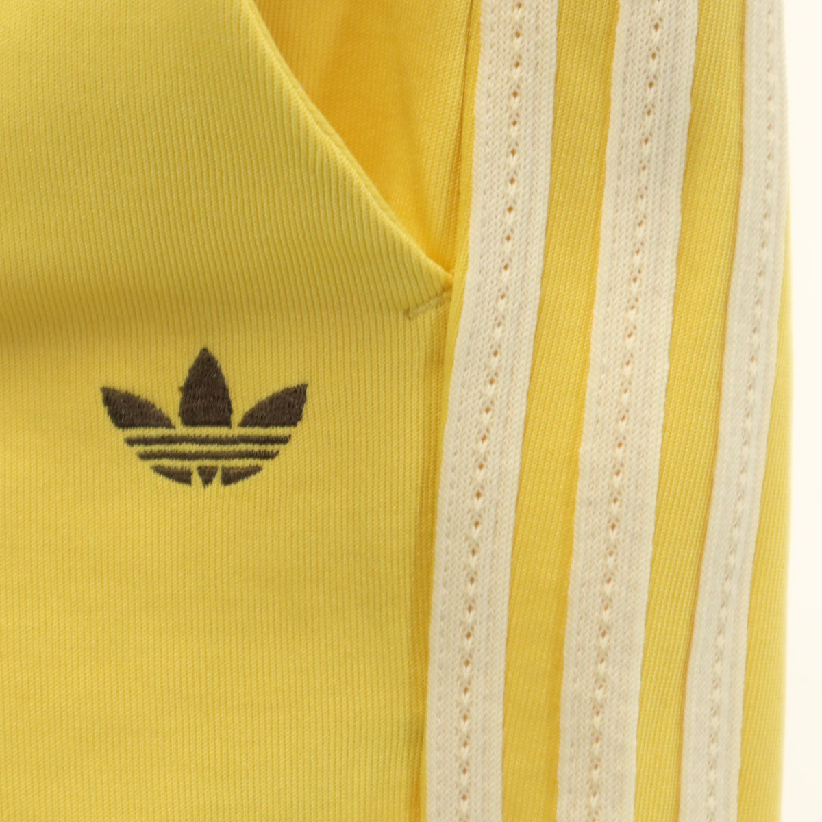 未使用 adidas Originals アディダスオリジナルス WALES BONNER ウェールズボナー コラボ トレフォイルロゴ トラックパンツ O イエロー メンズ