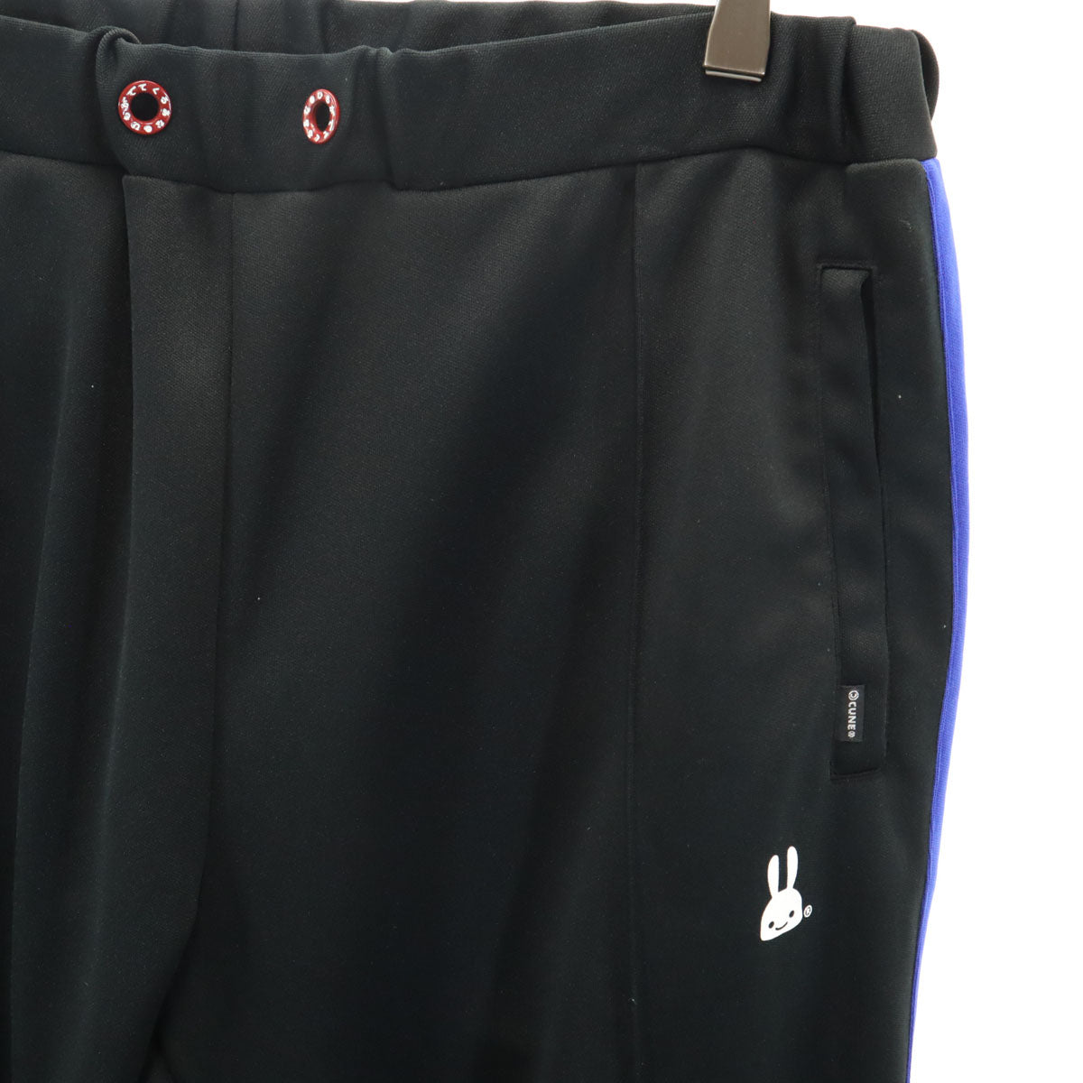 CUNE キューン 日本製 トラックパンツ 3 ブラック メンズ