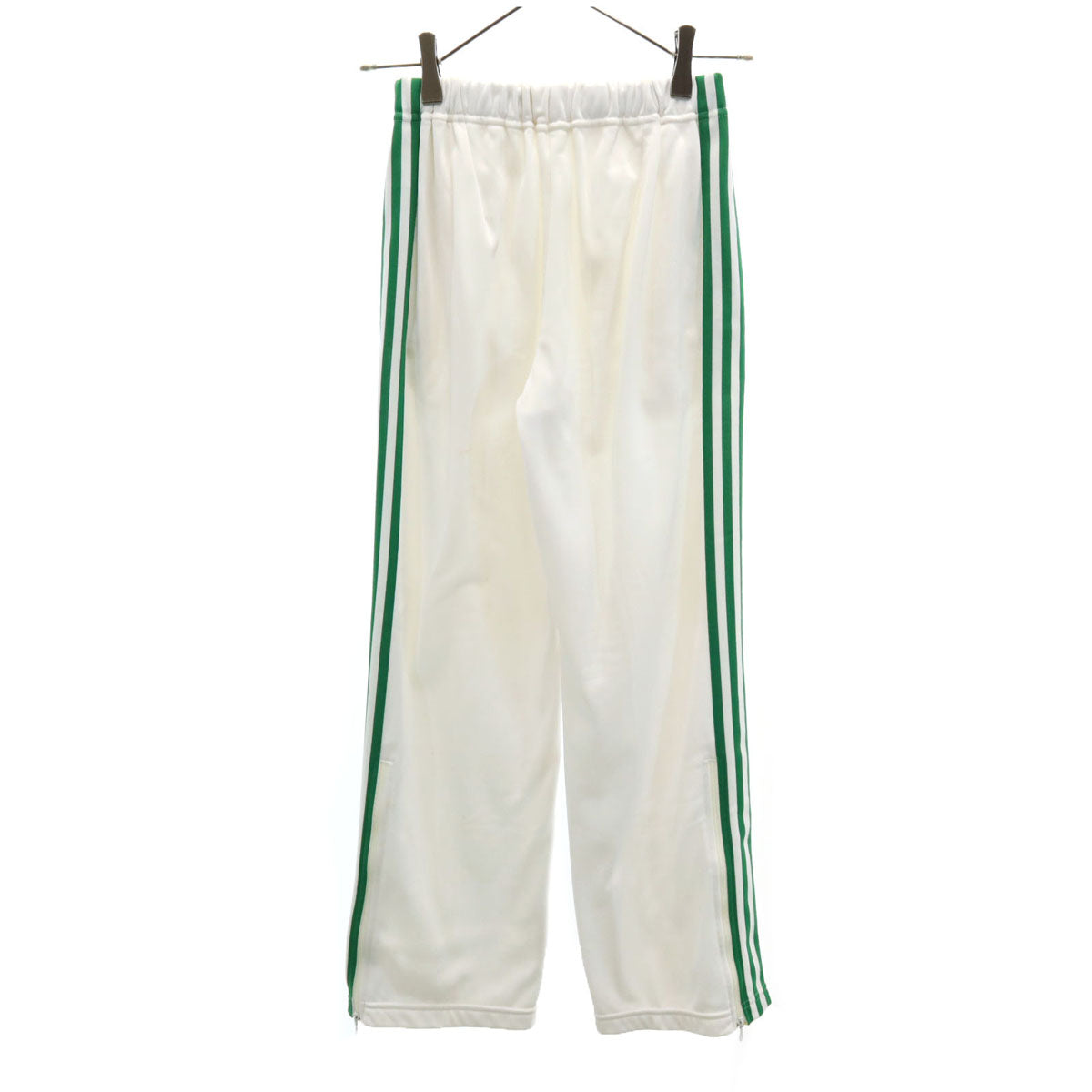 adidas アディダス 70s 西ドイツタグ ヴィンテージ トラックパンツ 1 ホワイト デサント レディース