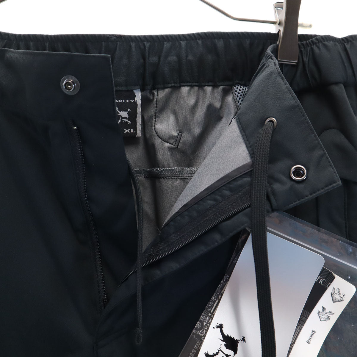 未使用 OAKLEY オークリー レイン パンツ XL 黒 ゴルフ メンズ