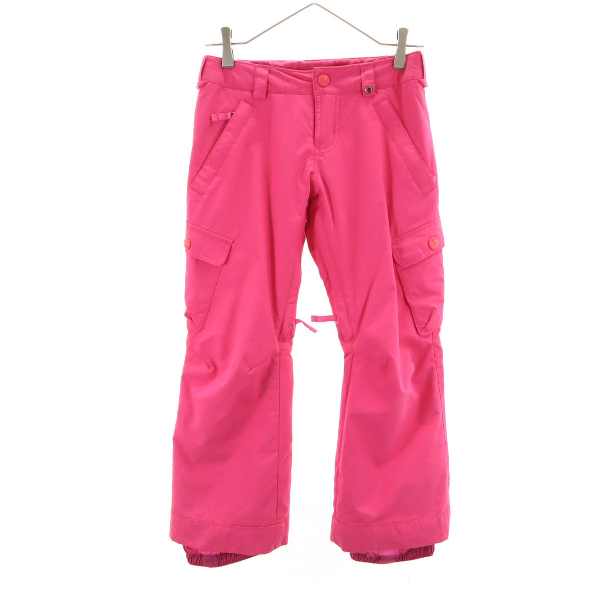 BURTON バートン スノーボード カーゴパンツ S ネオンピンク 中綿 アウトドア キッズ