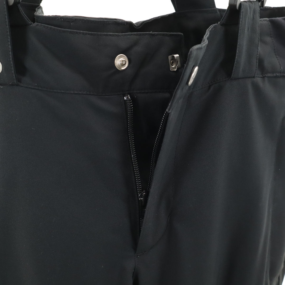 SPYDER スパイダー スキー サスペンダー付き パンツ S ブラック メンズ