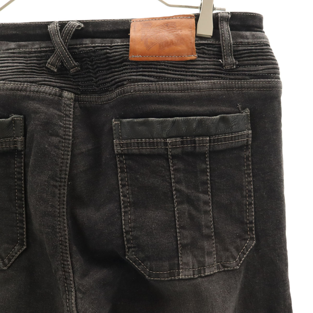 DEGNER デグナー デニムパンツ L グレー カップ付き メンズ