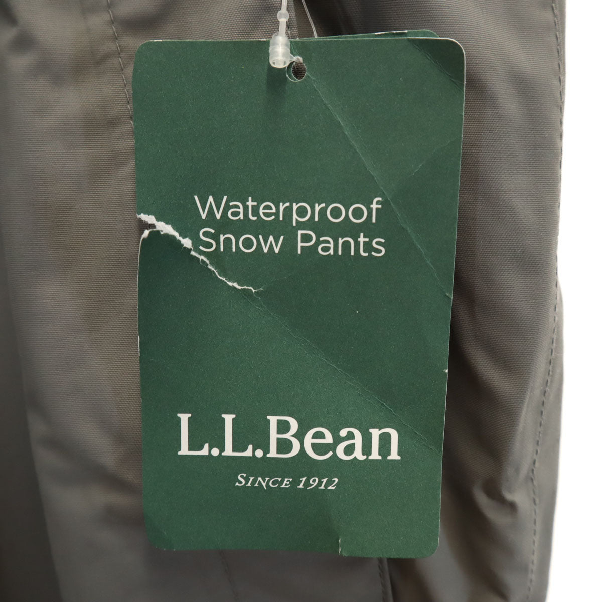 未使用 L.L.Bean エルエルビーン スキー 中綿ロングパンツ XL グレー タグ付き メンズ