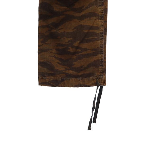 FULLCOUNT フルカウント 迷彩 ミリタリーパンツ S ブラウン リップストップ地 メンズ