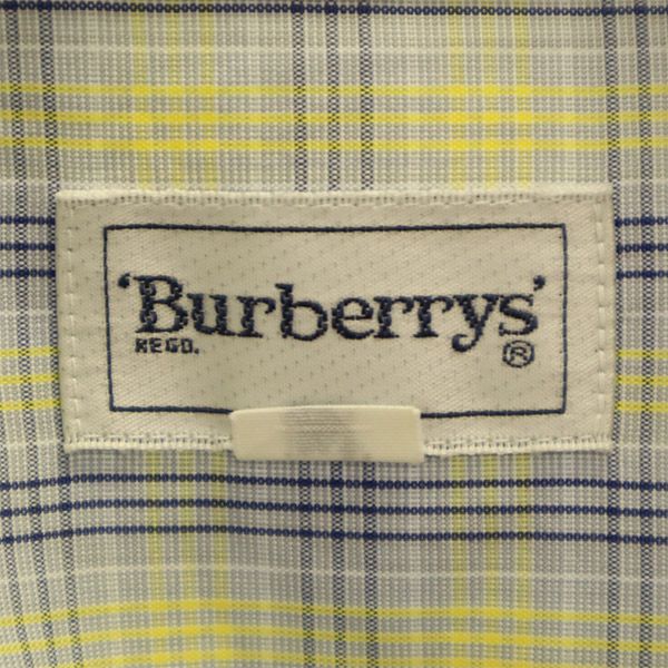 Burberrys バーバリーズ チェック 長袖 シャツ LY グレー系 メンズ
