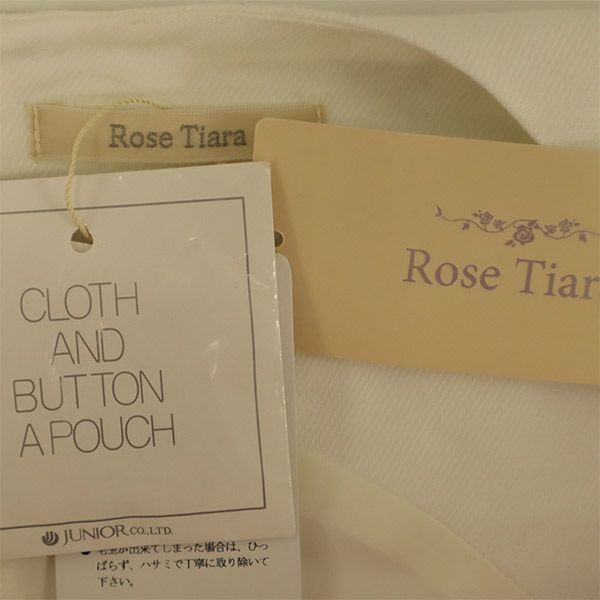 未使用 Rose Tiara ローズティアラ 切替 ノースリーブ 切替 ワンピース 42 レディース