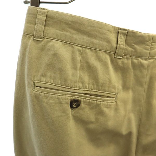 HUGO BOSS ヒューゴボス イタリア製 2タック チノパンツ ベージュ メンズ