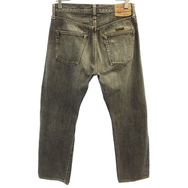 Denime ドゥニーム 初期 ストレートデニムパンツ W32 グレー ジーパン メンズ