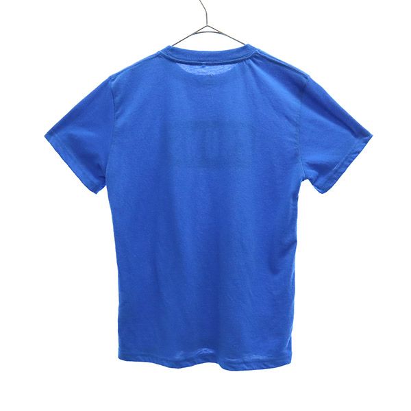 チャムス ロゴ プリント 半袖 Tシャツ WM ブルー CHUMS アウトドア レディース