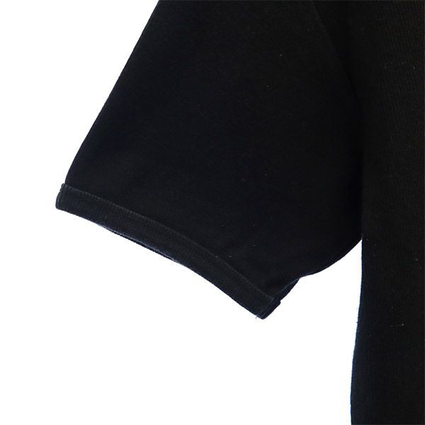 アヴィレックス ロゴプリント 半袖 Tシャツ M ブラック AVIREX メンズ