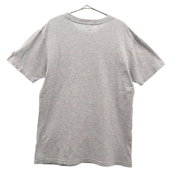 エレメント ロゴプリント 半袖 Tシャツ M グレー ELEMENT ワッペン メンズ