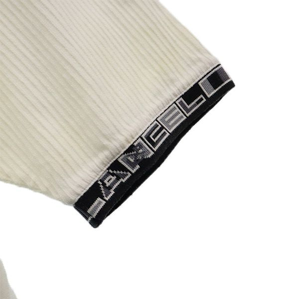 ランセル 日本製 半袖 ポロシャツ ホワイト LANCEL メンズ