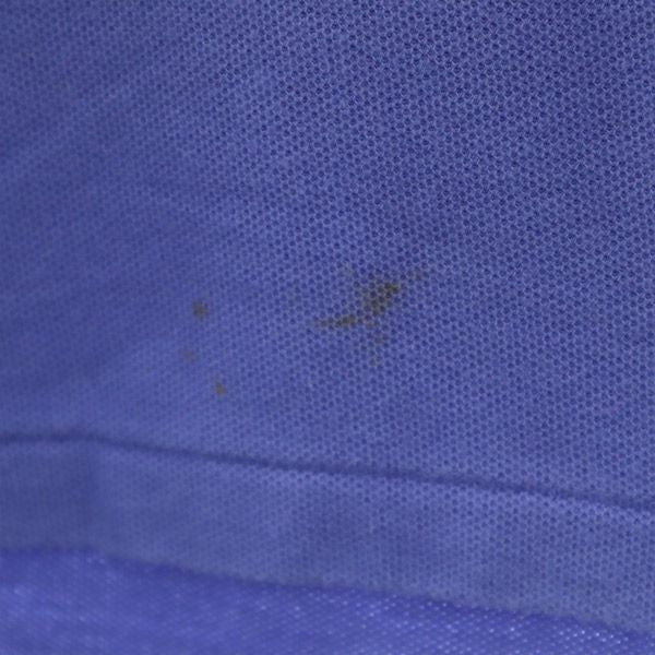 ポロバイラルフローレン 半袖 ポロシャツ LL ブルー系 Polo by Ralph Lauren 鹿の子 メンズ