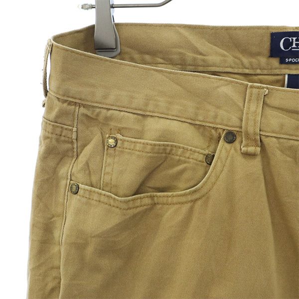 チャップス チノパンツ W34 ベージュ系 CHAPS 5ポケット メンズ