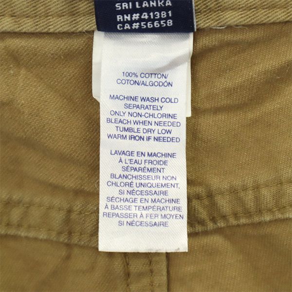 チャップス チノパンツ W34 ベージュ系 CHAPS 5ポケット メンズ