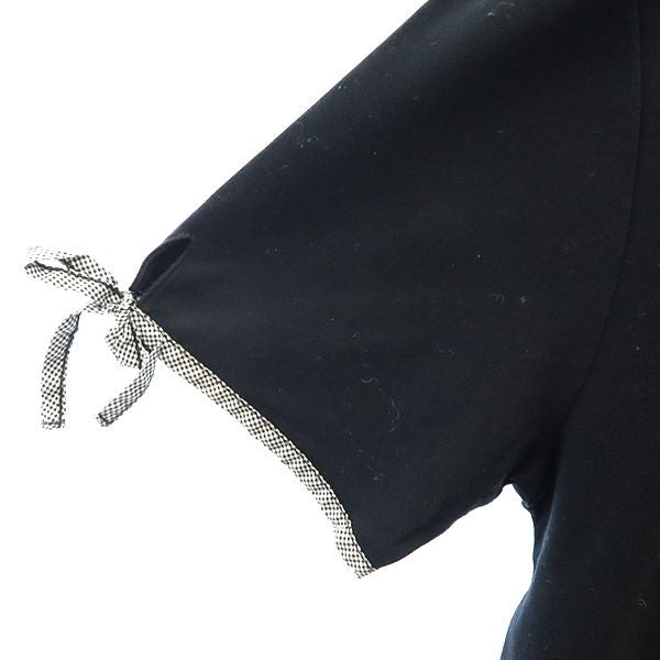 インゲボルグ 刺繍 半袖 Tシャツ L ブラック INGEBORG レディース