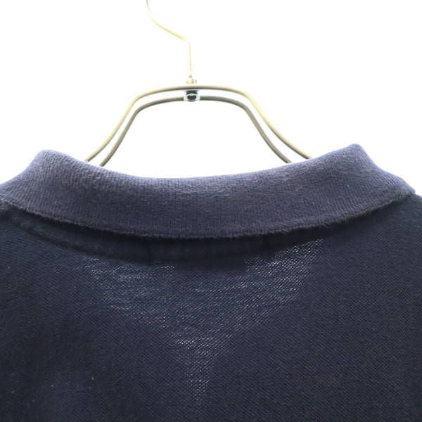 ポロバイラルフローレン ビッグポニー ロゴ刺繍 半袖 ポロシャツ M ネイビー Polo by Ralph Lauren 鹿の子地 メンズ