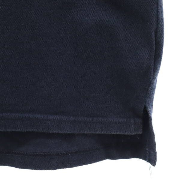 ポロバイラルフローレン ビッグポニー ロゴ刺繍 半袖 ポロシャツ M ネイビー Polo by Ralph Lauren 鹿の子地 メンズ