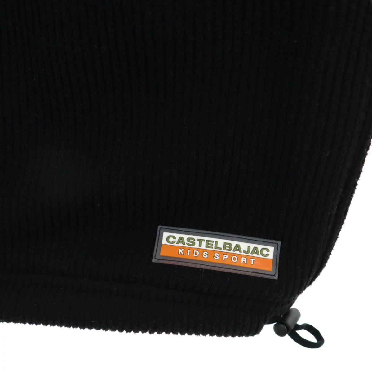CASTELBAJAC KIDS SPORT カステルバジャック キッズスポーツ 長袖 コーデュロイ ジップパーカー M ブラック系 キッズ
