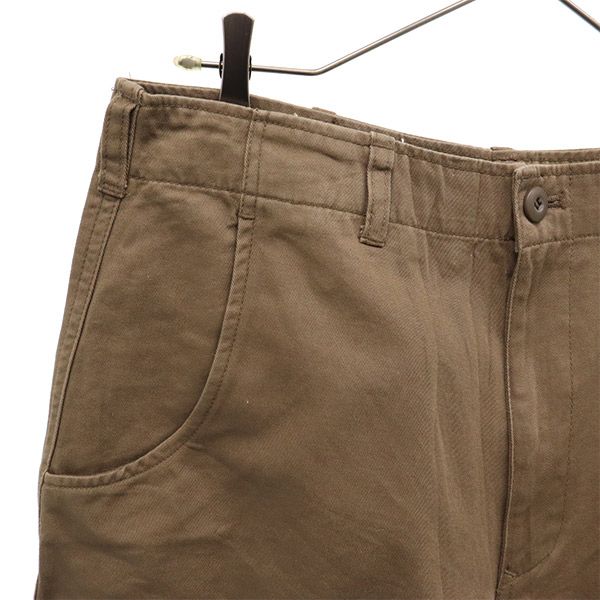 ディッキーズ ワーク カーゴパンツ L ブラウン Dickies クロップド丈 メンズ