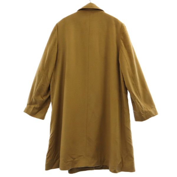 CASHMERE カシミア 100% ステンカラーコート 13AR ブラウン レディース