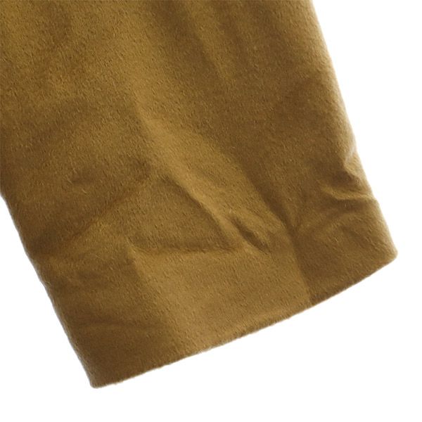 CASHMERE カシミア 100% ステンカラーコート 13AR ブラウン レディース