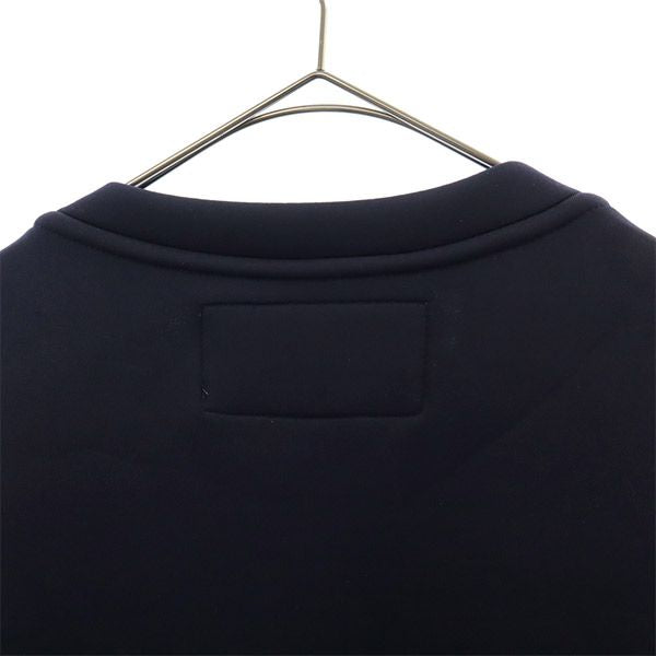 SCOTT LANGTON スコットラングトン 切替 長袖 トレーナー L ネイビー スウェット メンズ