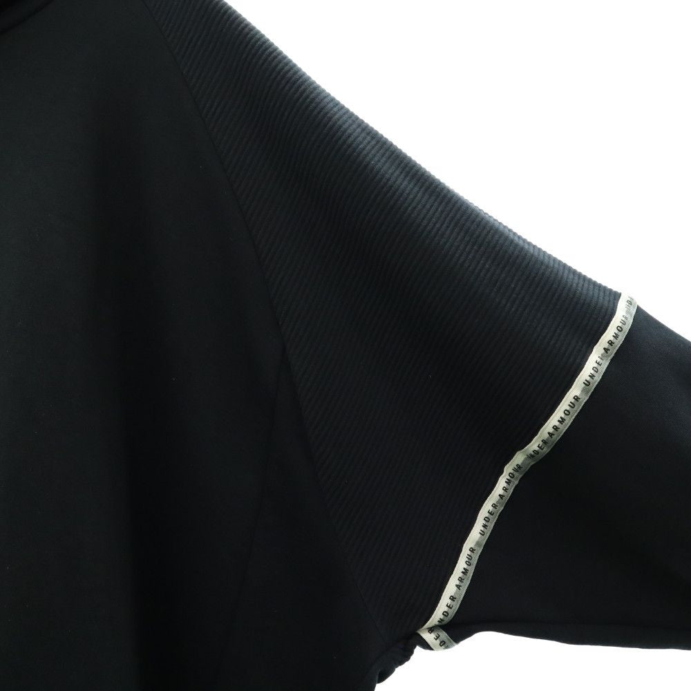 アンダーアーマー トレーニング 長袖 スポーツ パーカー LG ブラック UNDER ARMOUR プルオーバー レディース