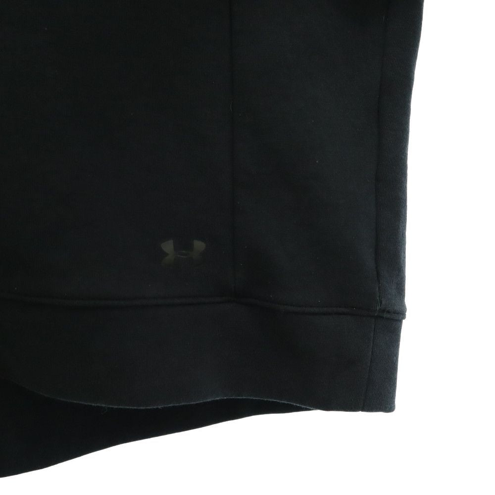 アンダーアーマー トレーニング 長袖 スポーツ パーカー LG ブラック UNDER ARMOUR プルオーバー レディース