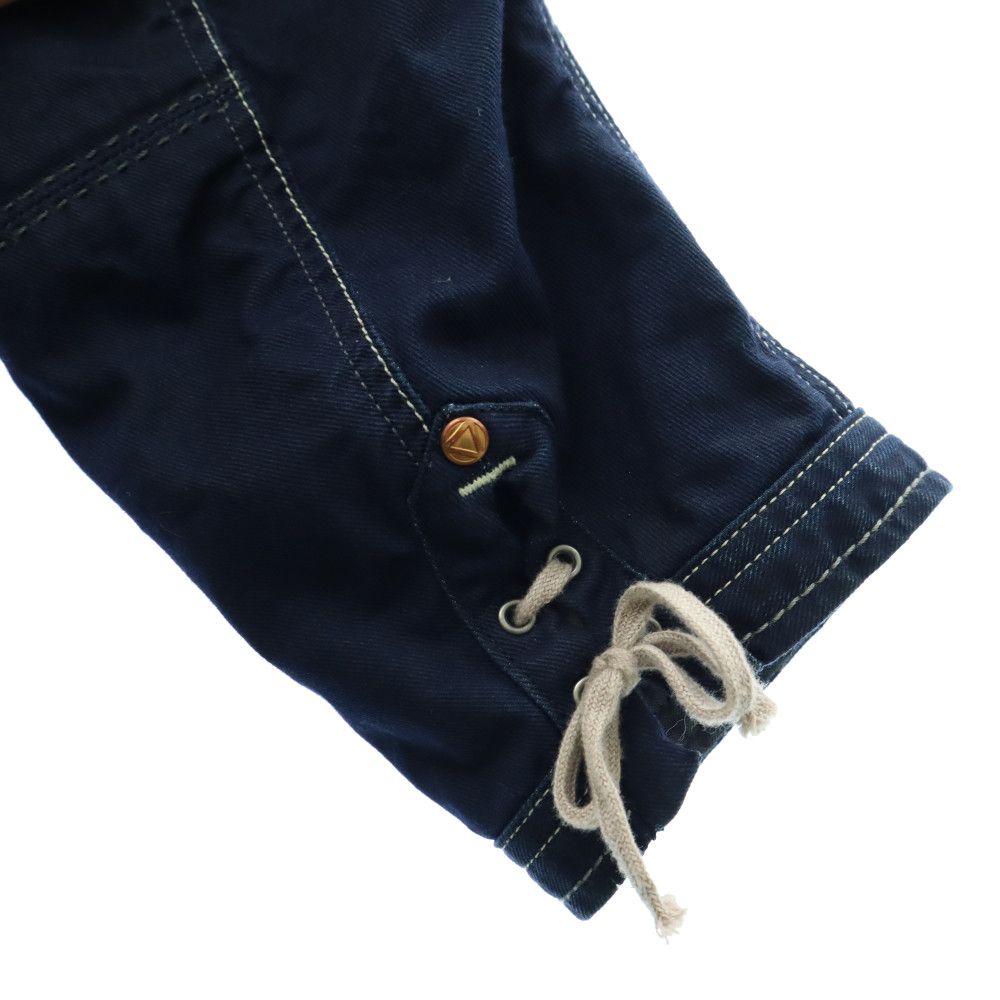 G-STAR ジースター 長袖 デニム パーカー S ネイビー プルオーバー メンズ