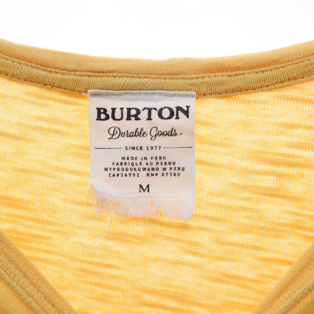 バートン 半袖 Tシャツ M オレンジ BURTON メンズ