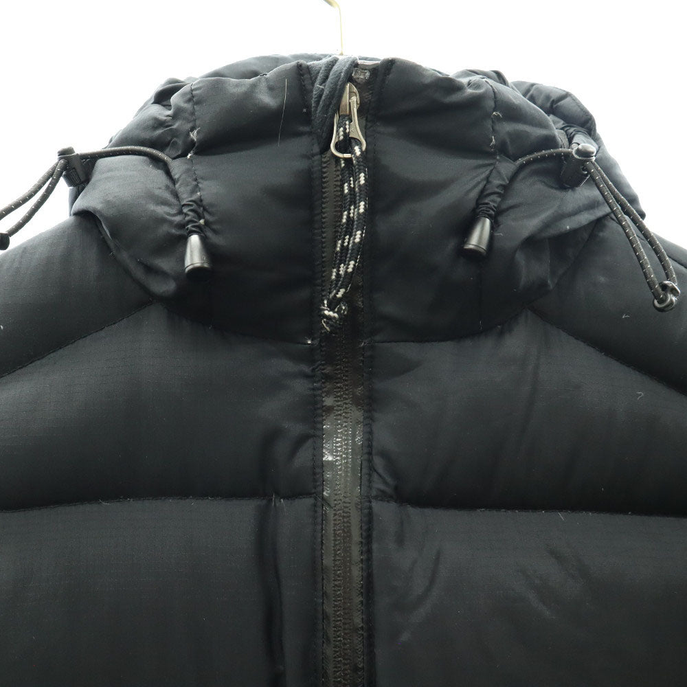 アーバンリサーチドアーズ ダブルジップ フード付き ダウンジャケット XS ブラック URBAN RESEARCH DOORS レディース