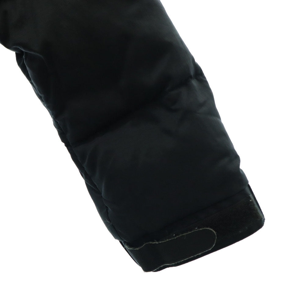 アーバンリサーチドアーズ ダブルジップ フード付き ダウンジャケット XS ブラック URBAN RESEARCH DOORS レディース