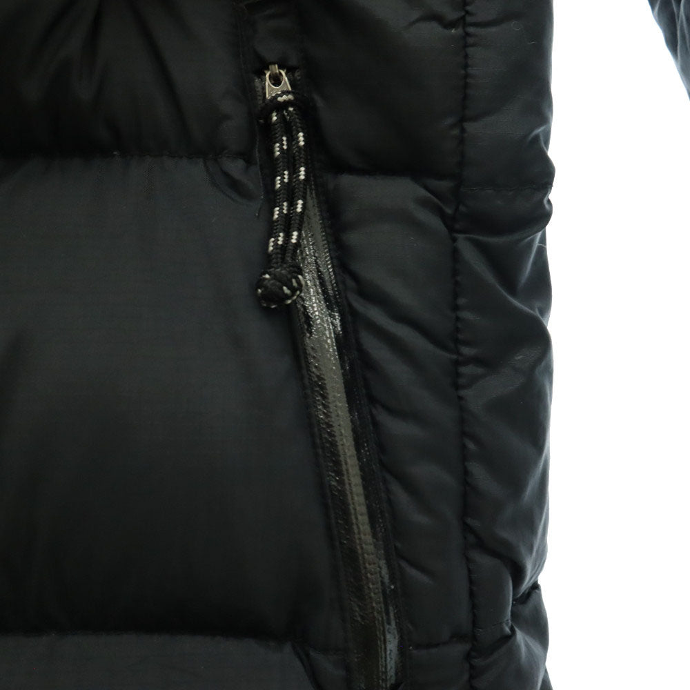 アーバンリサーチドアーズ ダブルジップ フード付き ダウンジャケット XS ブラック URBAN RESEARCH DOORS レディース