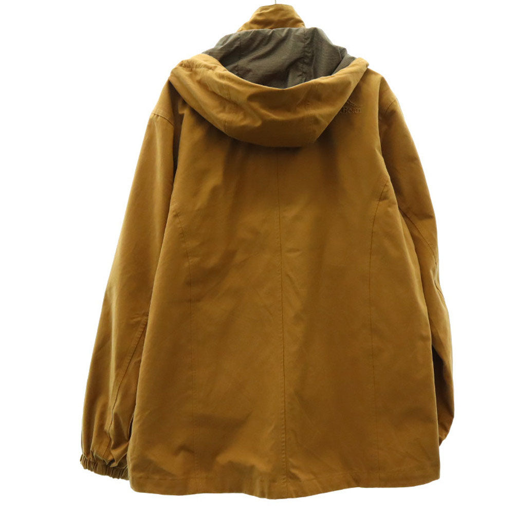 エルエルビーン マウンテンジャケット M キャメル L.L.Bean ブランドロゴ フラップポケット ドローコード付き アウトドア メンズ