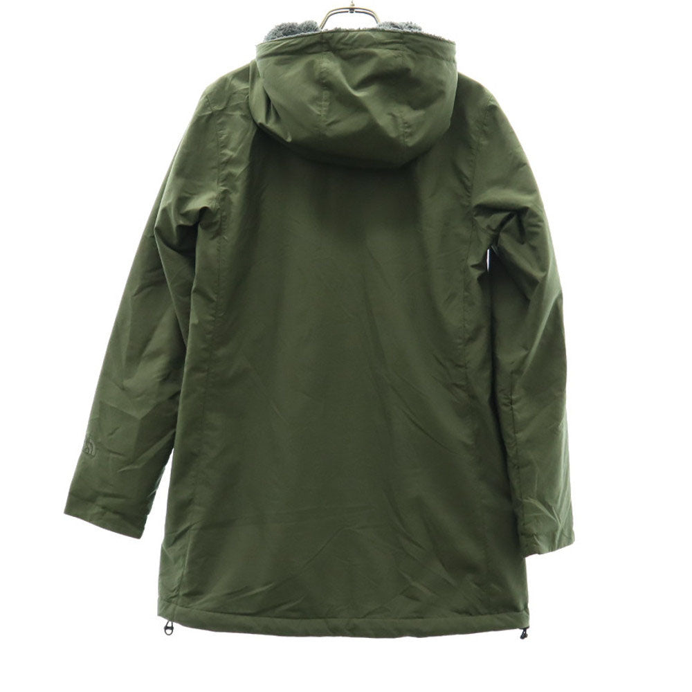THE NORTH FACE ザノースフェイス NPW71935 コンパクトノマド コート M カーキ 裏地ボア アウトドア レディース